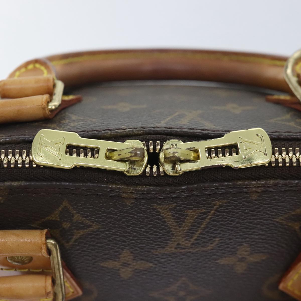 LOUIS VUITTON Monogram Alma Hand Bag M51130 LV Auth 91416