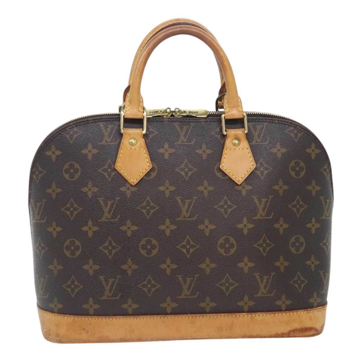 LOUIS VUITTON Monogram Alma Hand Bag M51130 LV Auth 91416