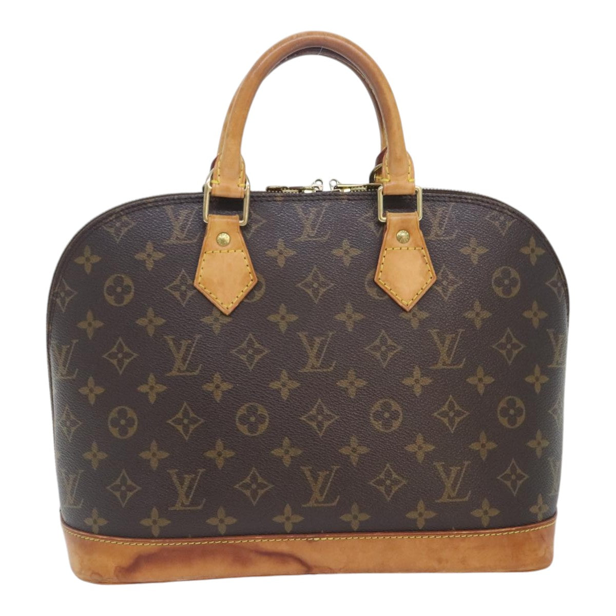 LOUIS VUITTON Monogram Alma Hand Bag M51130 LV Auth 91416