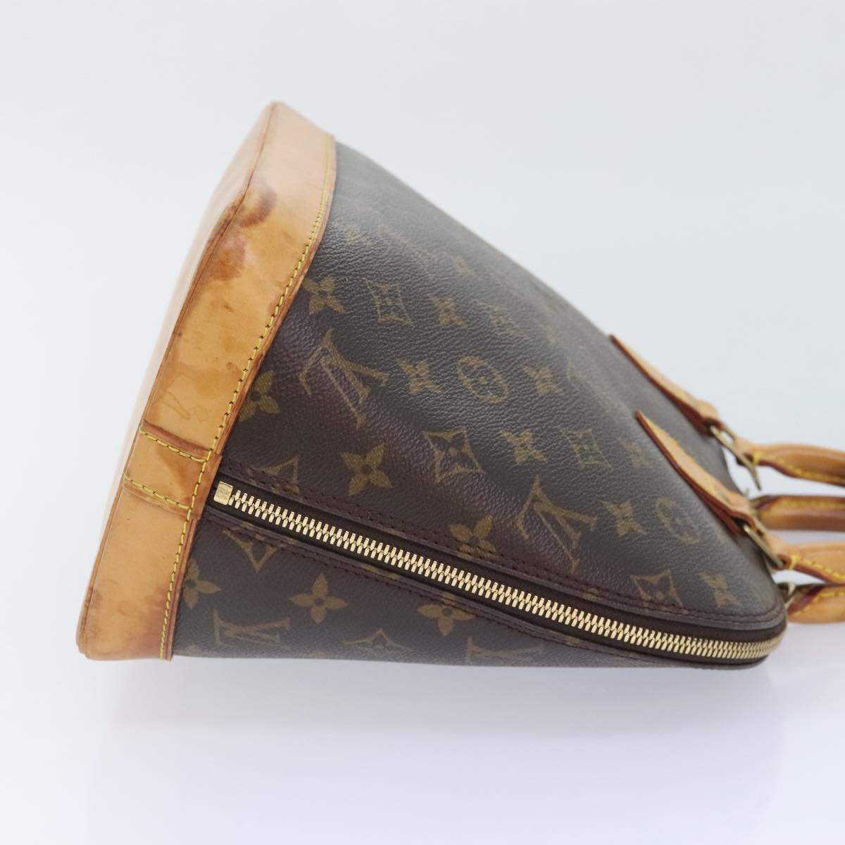 LOUIS VUITTON Monogram Alma Hand Bag M51130 LV Auth 91416