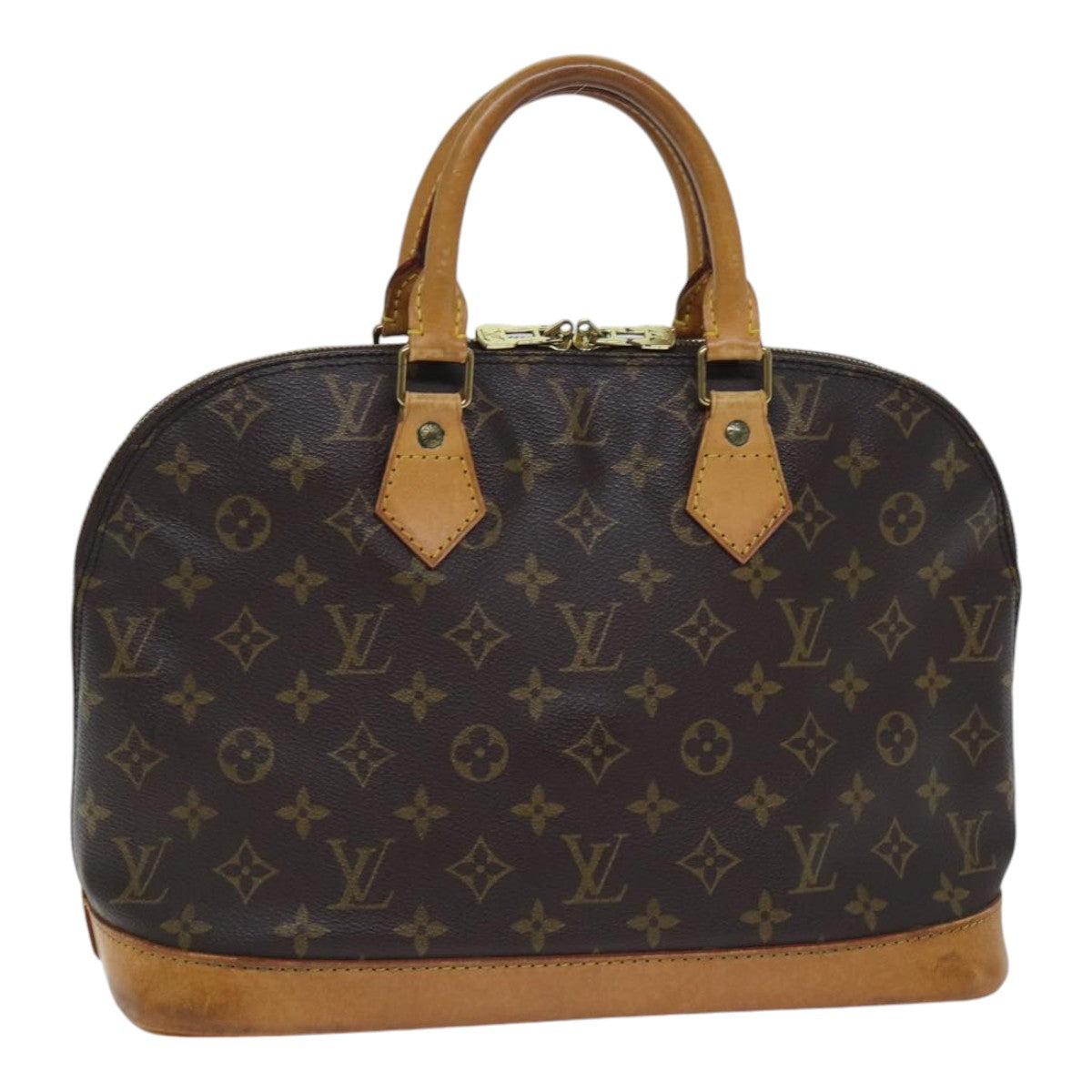 LOUIS VUITTON Monogram Alma Hand Bag M51130 LV Auth 91421