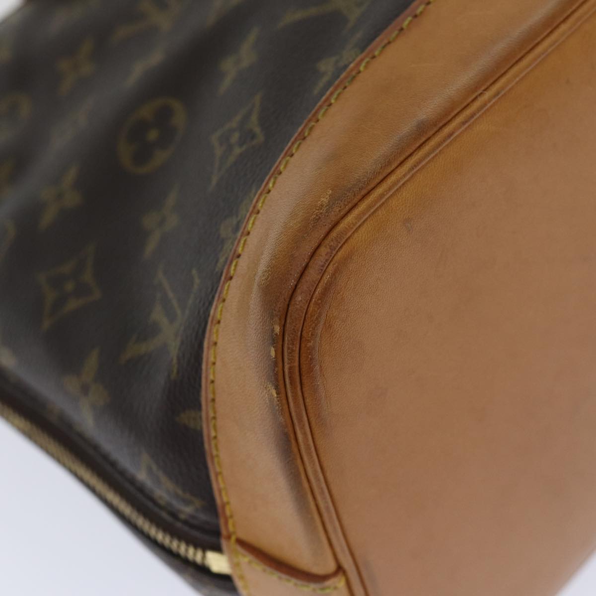 LOUIS VUITTON Monogram Alma Hand Bag M51130 LV Auth 91421