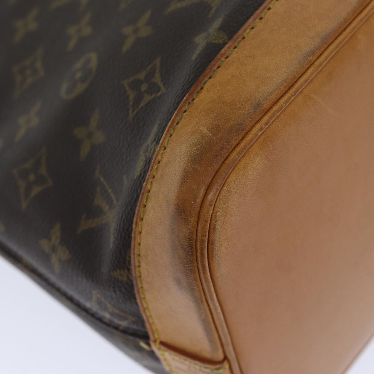 LOUIS VUITTON Monogram Alma Hand Bag M51130 LV Auth 91421