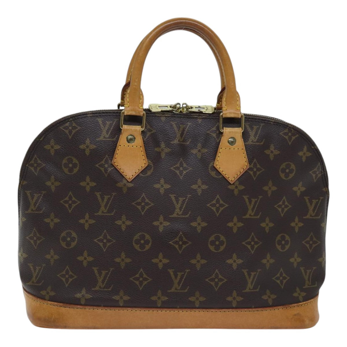 LOUIS VUITTON Monogram Alma Hand Bag M51130 LV Auth 91421