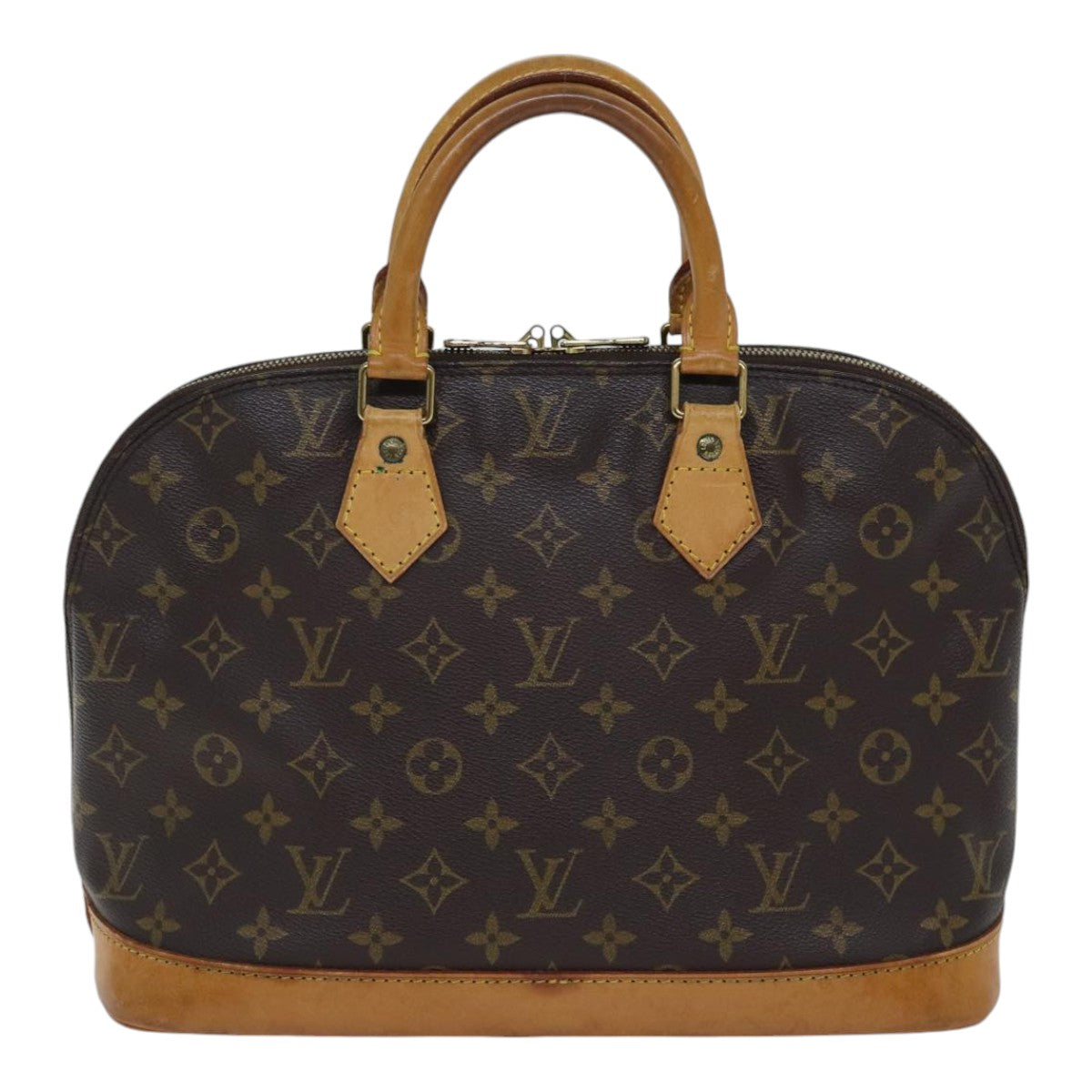 LOUIS VUITTON Monogram Alma Hand Bag M51130 LV Auth 91421