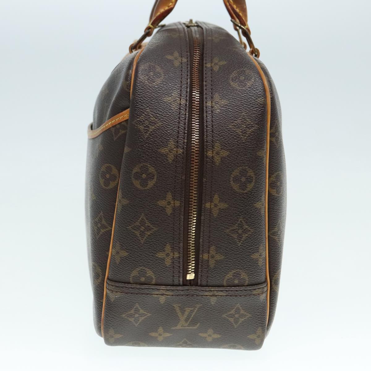 LOUIS VUITTON Monogram Deauville Hand Bag M47270 LV Auth 91432