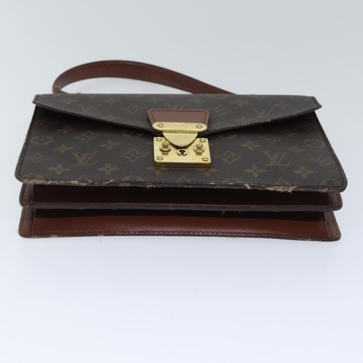 LOUIS VUITTON Monogram Concorde Hand Bag M51190 LV Auth 91440