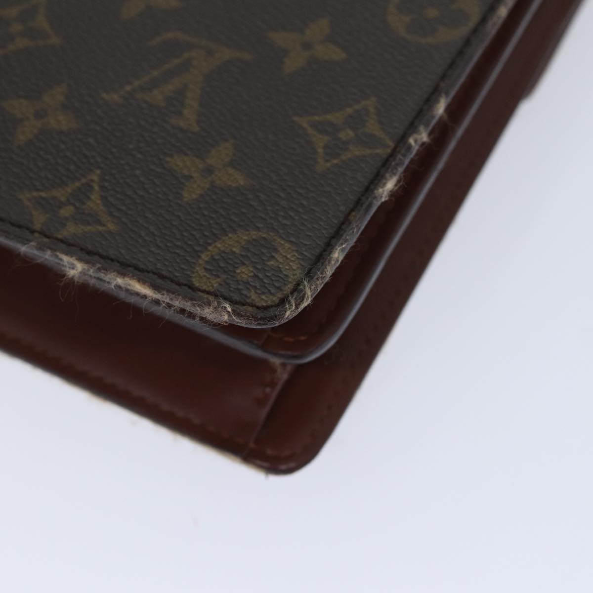 LOUIS VUITTON Monogram Concorde Hand Bag M51190 LV Auth 91440