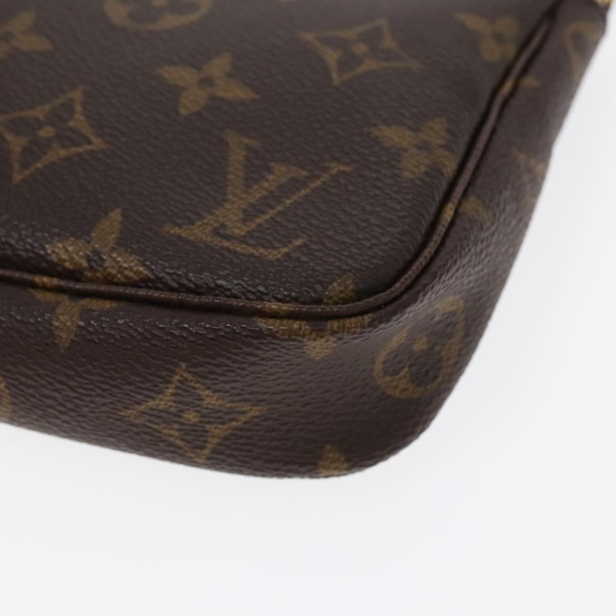 LOUIS VUITTON Monogram Pochette Accessoires Pouch M51980 LV Auth 91454