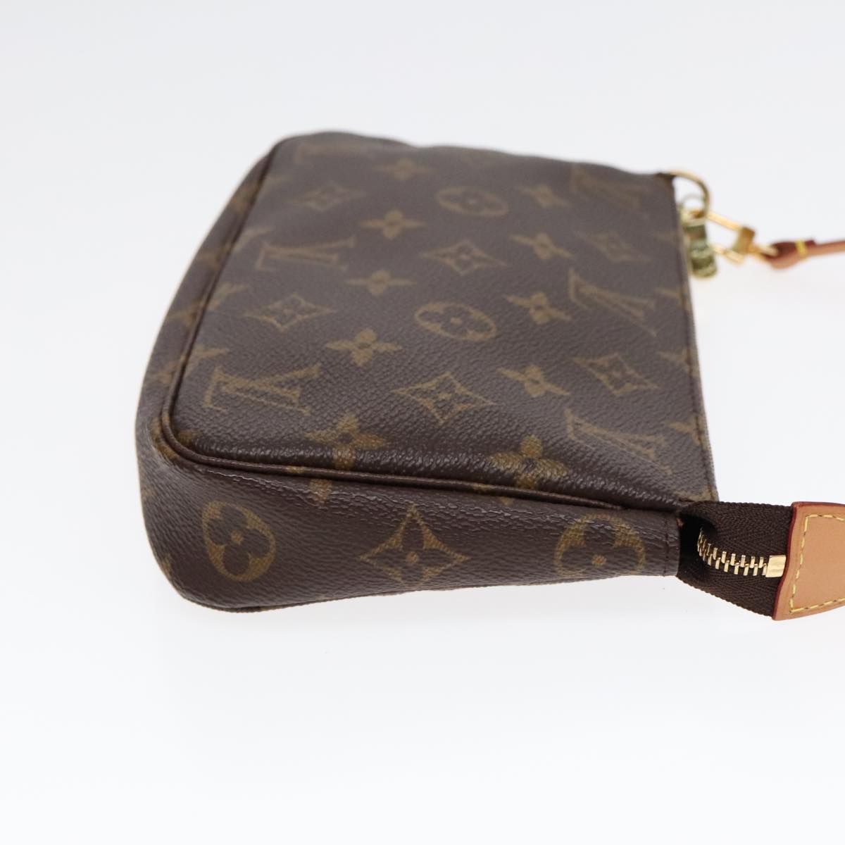 LOUIS VUITTON Monogram Pochette Accessoires Pouch M51980 LV Auth 91454