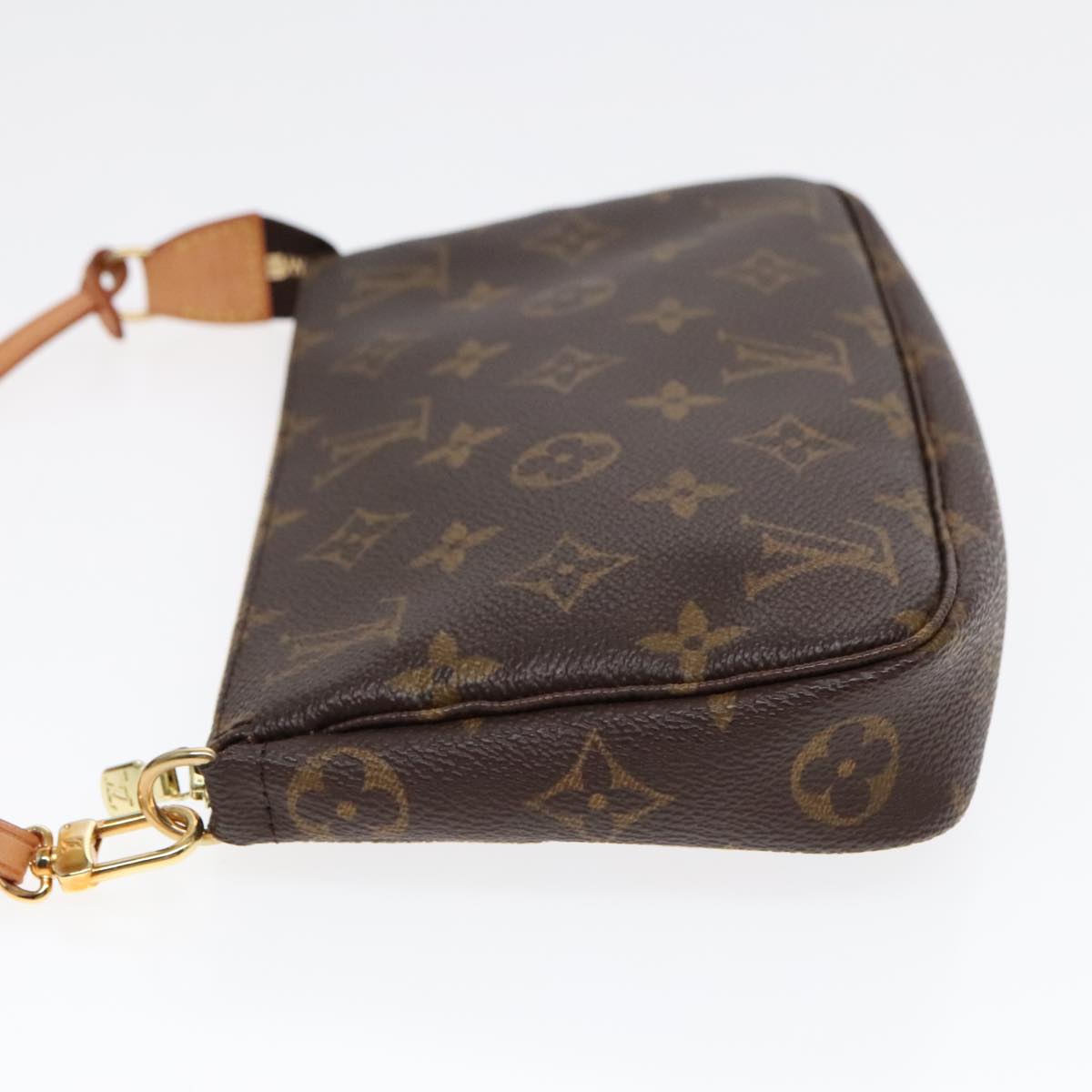 LOUIS VUITTON Monogram Pochette Accessoires Pouch M51980 LV Auth 91454