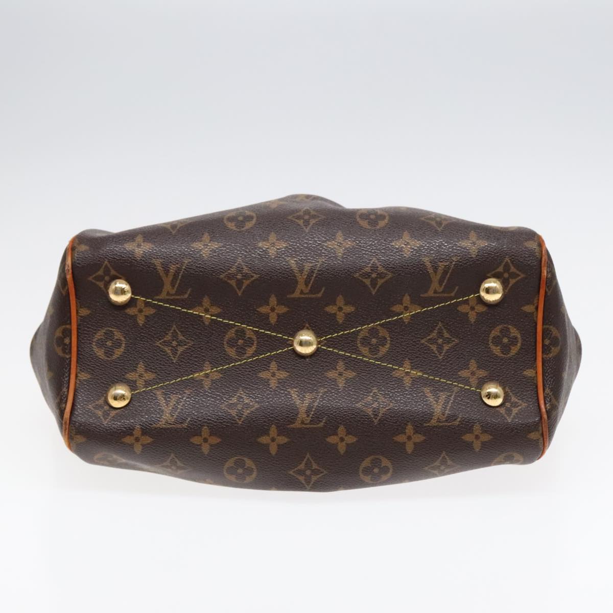 LOUIS VUITTON Monogram Tivoli PM Hand Bag M40143 LV Auth 91484