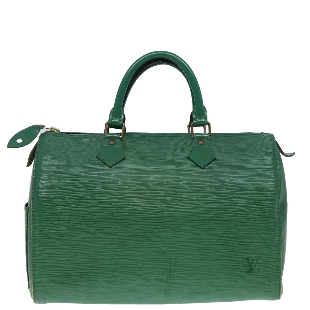 LOUIS VUITTON Epi Speedy 30 Hand Bag Borneo Green M43004 LV Auth 91495