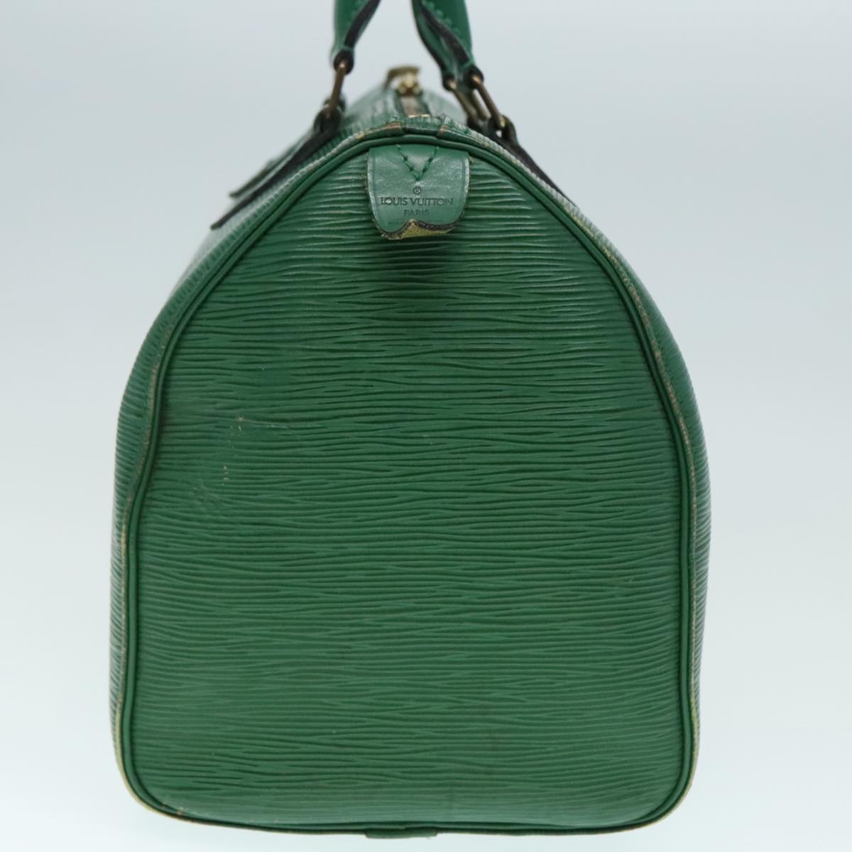 LOUIS VUITTON Epi Speedy 30 Hand Bag Borneo Green M43004 LV Auth 91495