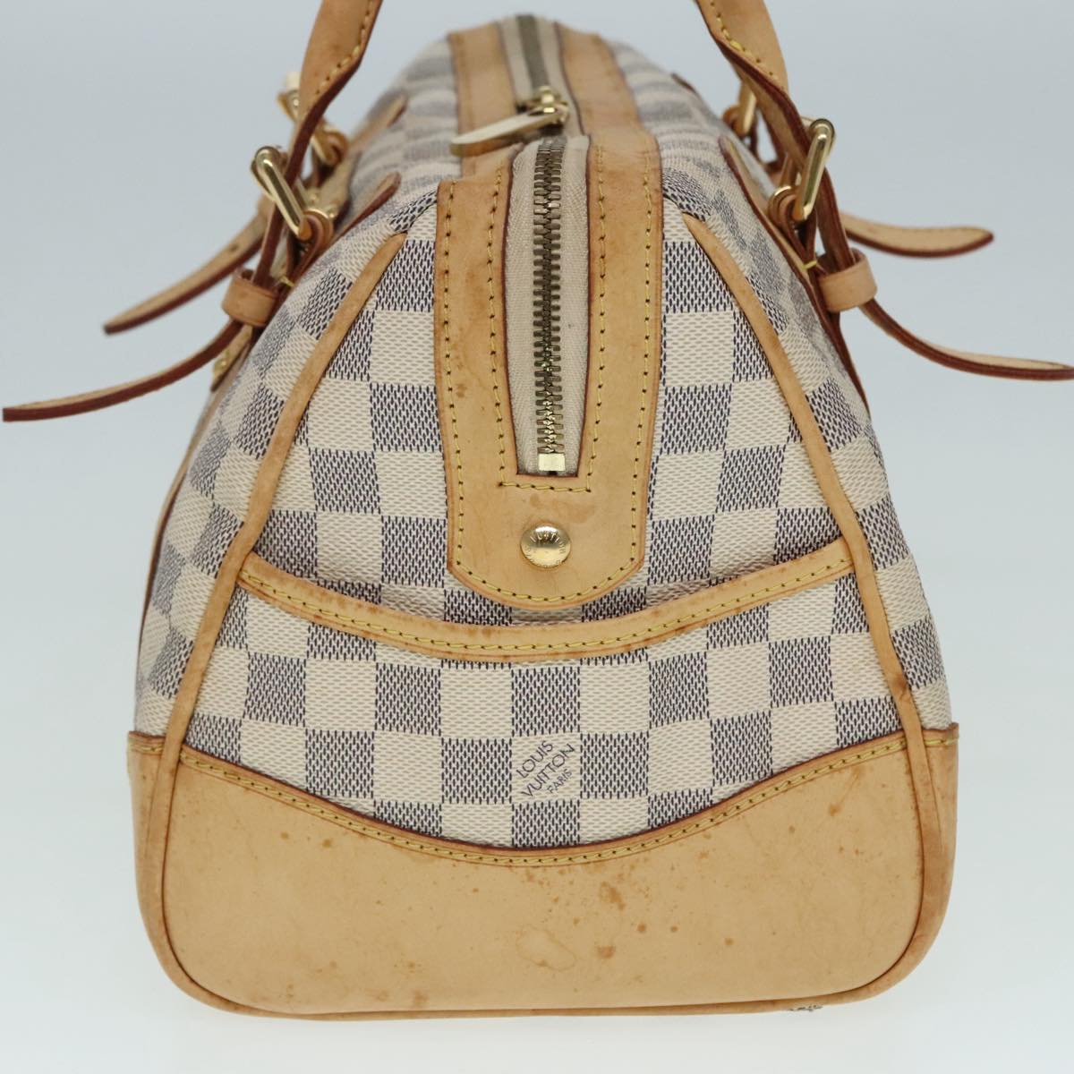 LOUIS VUITTON Damier Azur Berkeley Hand Bag N52001 LV Auth 91504