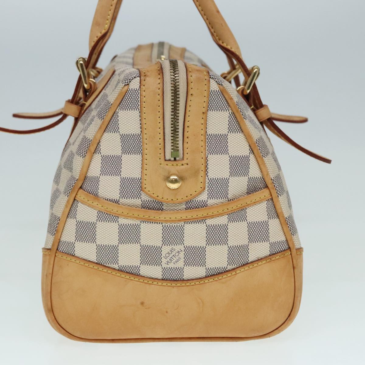 LOUIS VUITTON Damier Azur Berkeley Hand Bag N52001 LV Auth 91504