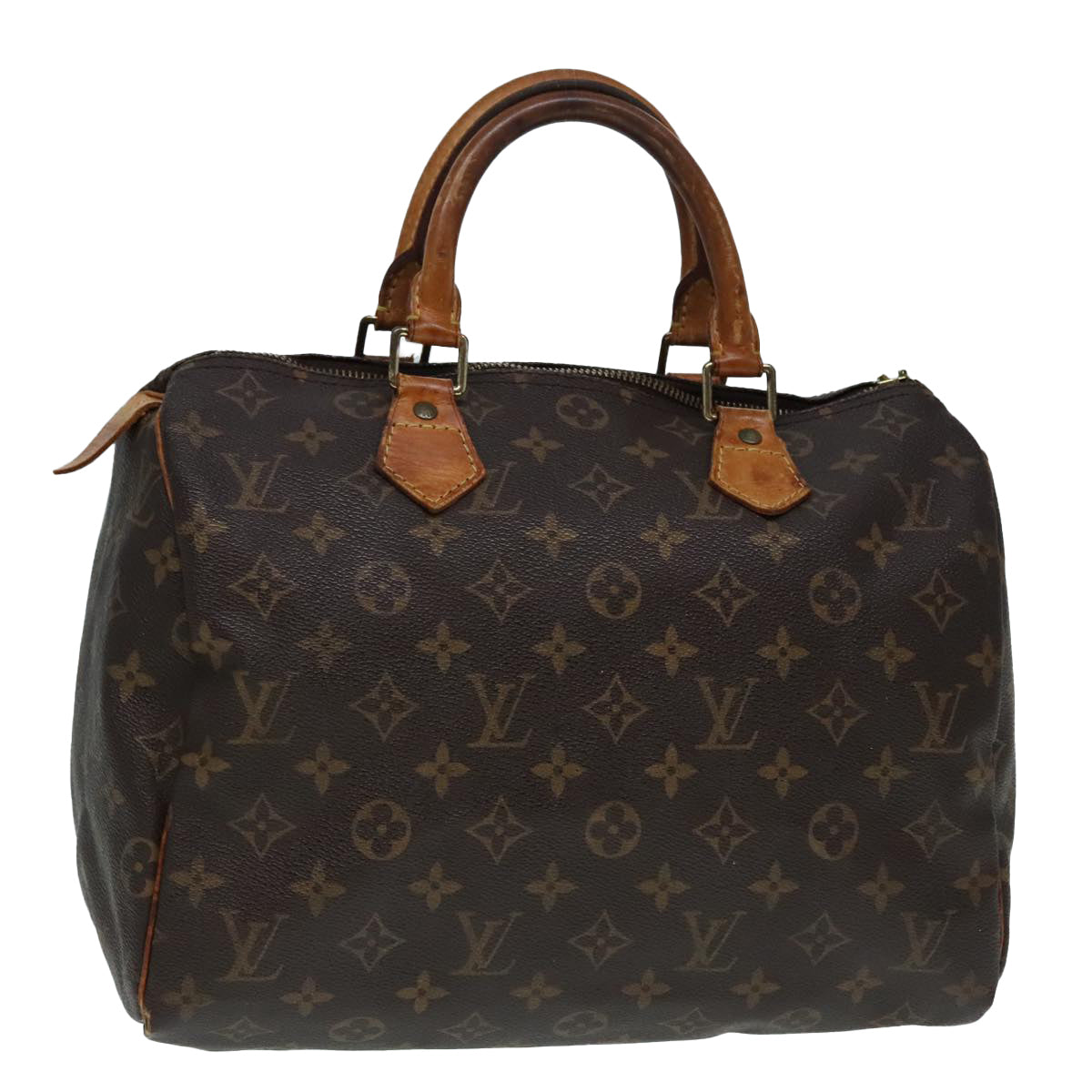 LOUIS VUITTON Monogram Speedy 30 Hand Bag M41526 LV Auth 91523