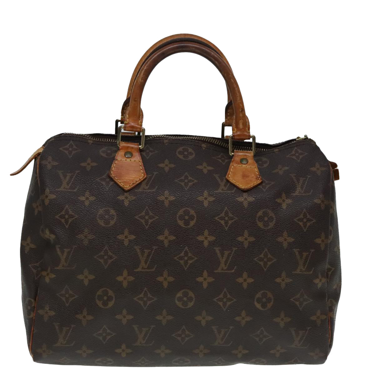 LOUIS VUITTON Monogram Speedy 30 Hand Bag M41526 LV Auth 91523