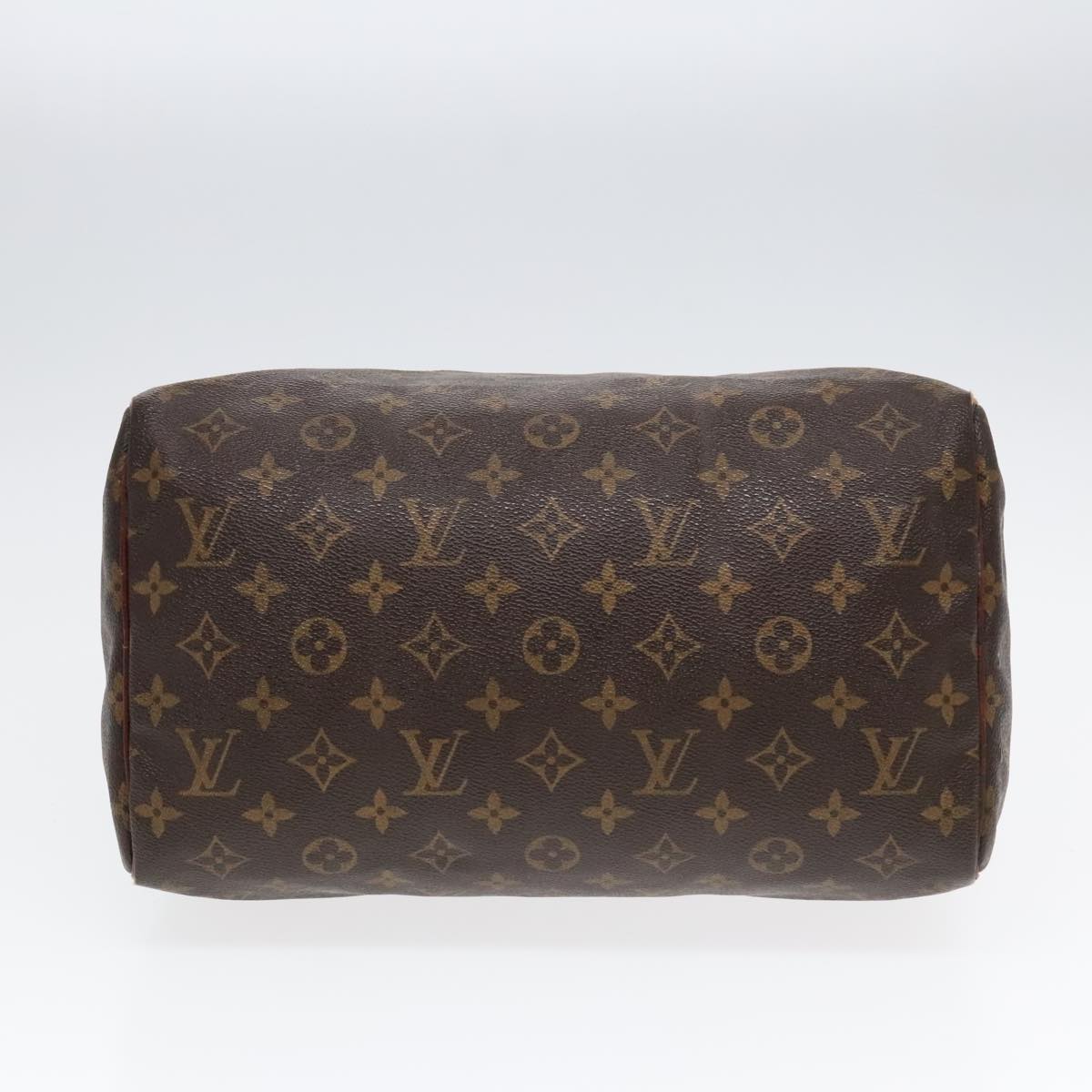 LOUIS VUITTON Monogram Speedy 30 Hand Bag M41526 LV Auth 91527