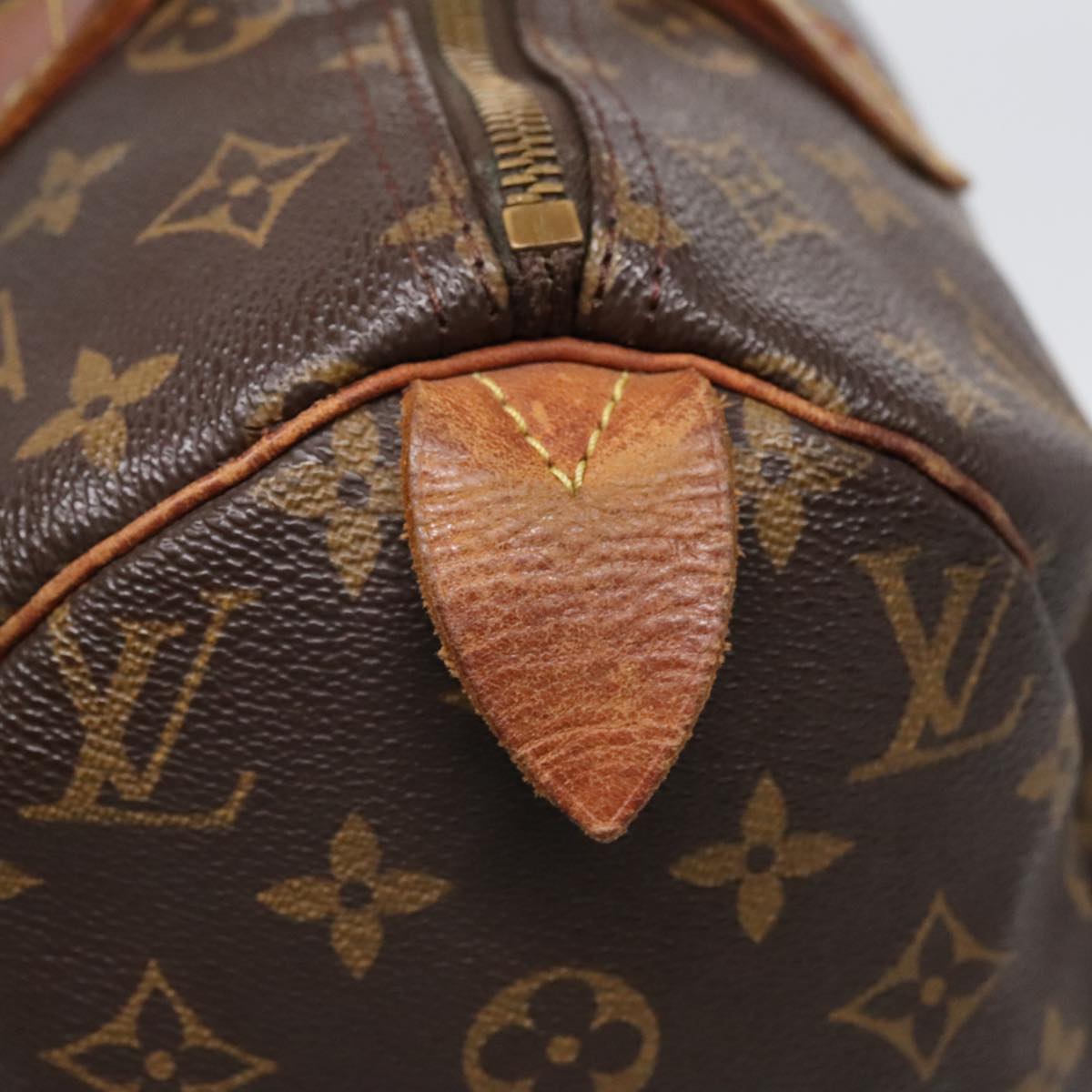 LOUIS VUITTON Monogram Speedy 30 Hand Bag M41526 LV Auth 91527