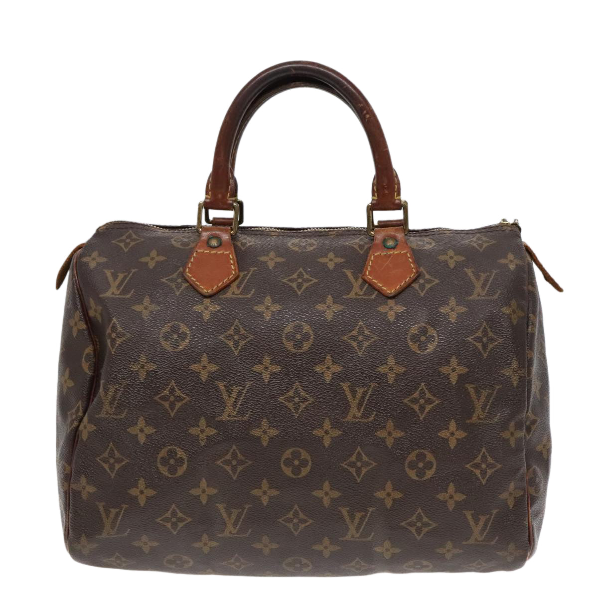 LOUIS VUITTON Monogram Speedy 30 Hand Bag M41526 LV Auth 91527