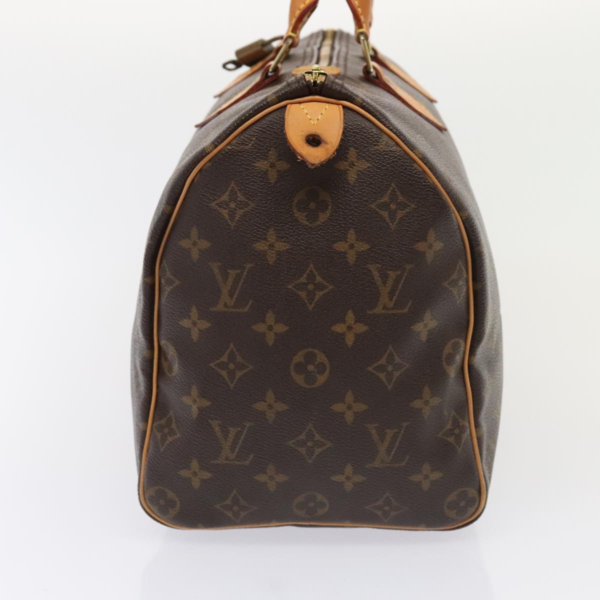 LOUIS VUITTON Monogram Speedy 35 Hand Bag M41524 LV Auth 91528