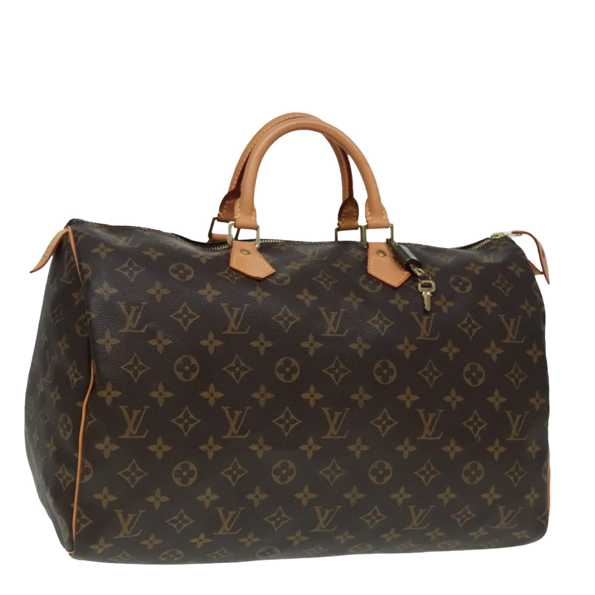 LOUIS VUITTON Monogram Speedy 40 Hand Bag M41522 LV Auth 91529