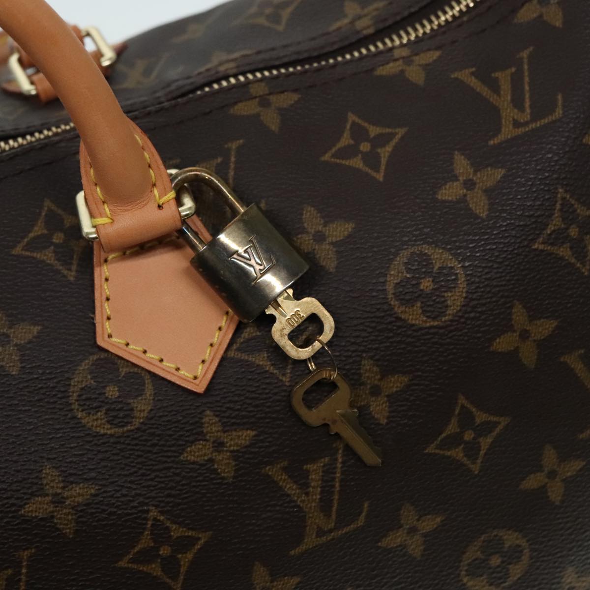 LOUIS VUITTON Monogram Speedy 40 Hand Bag M41522 LV Auth 91529