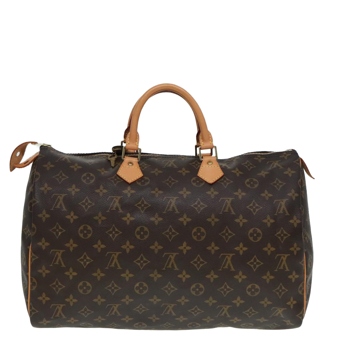 LOUIS VUITTON Monogram Speedy 40 Hand Bag M41522 LV Auth 91529