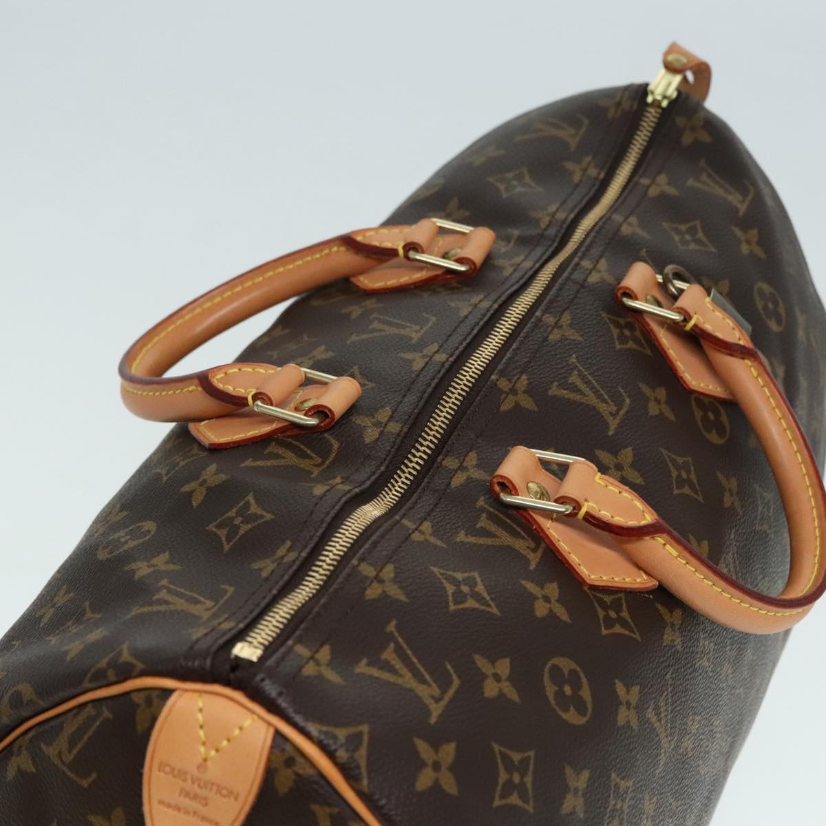 LOUIS VUITTON Monogram Speedy 40 Hand Bag M41522 LV Auth 91529