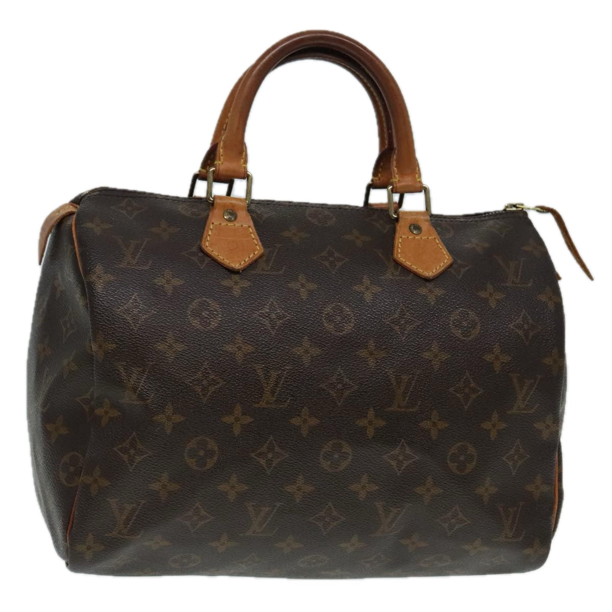 LOUIS VUITTON Monogram Speedy 30 Hand Bag M41526 LV Auth 91541