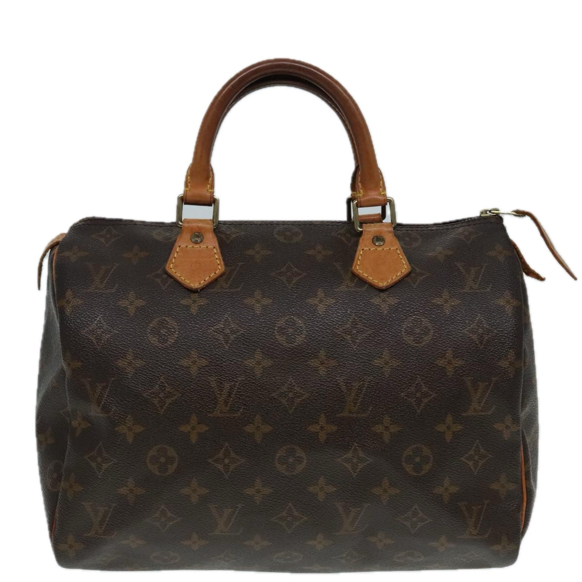 LOUIS VUITTON Monogram Speedy 30 Hand Bag M41526 LV Auth 91541