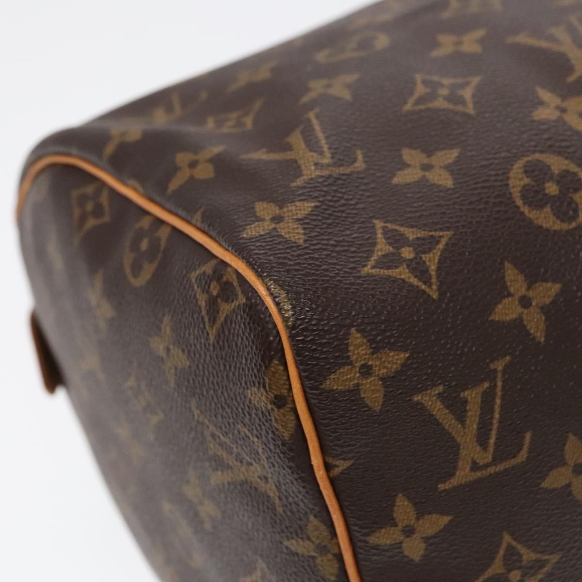 LOUIS VUITTON Monogram Speedy 30 Hand Bag M41526 LV Auth 91543