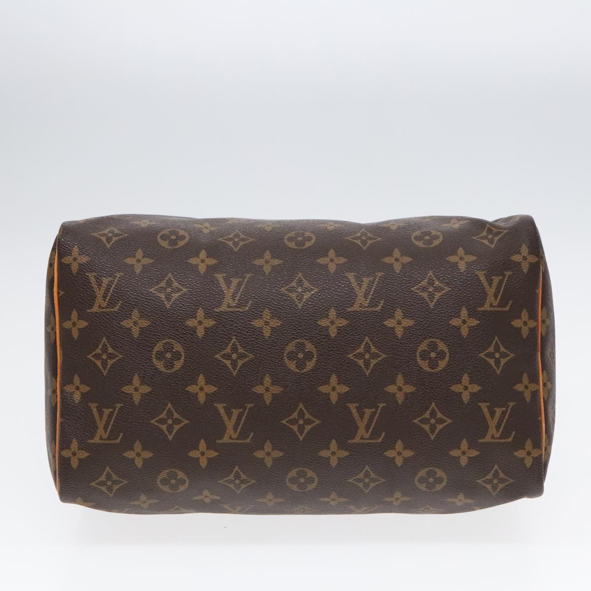 LOUIS VUITTON Monogram Speedy 30 Hand Bag M41526 LV Auth 91543