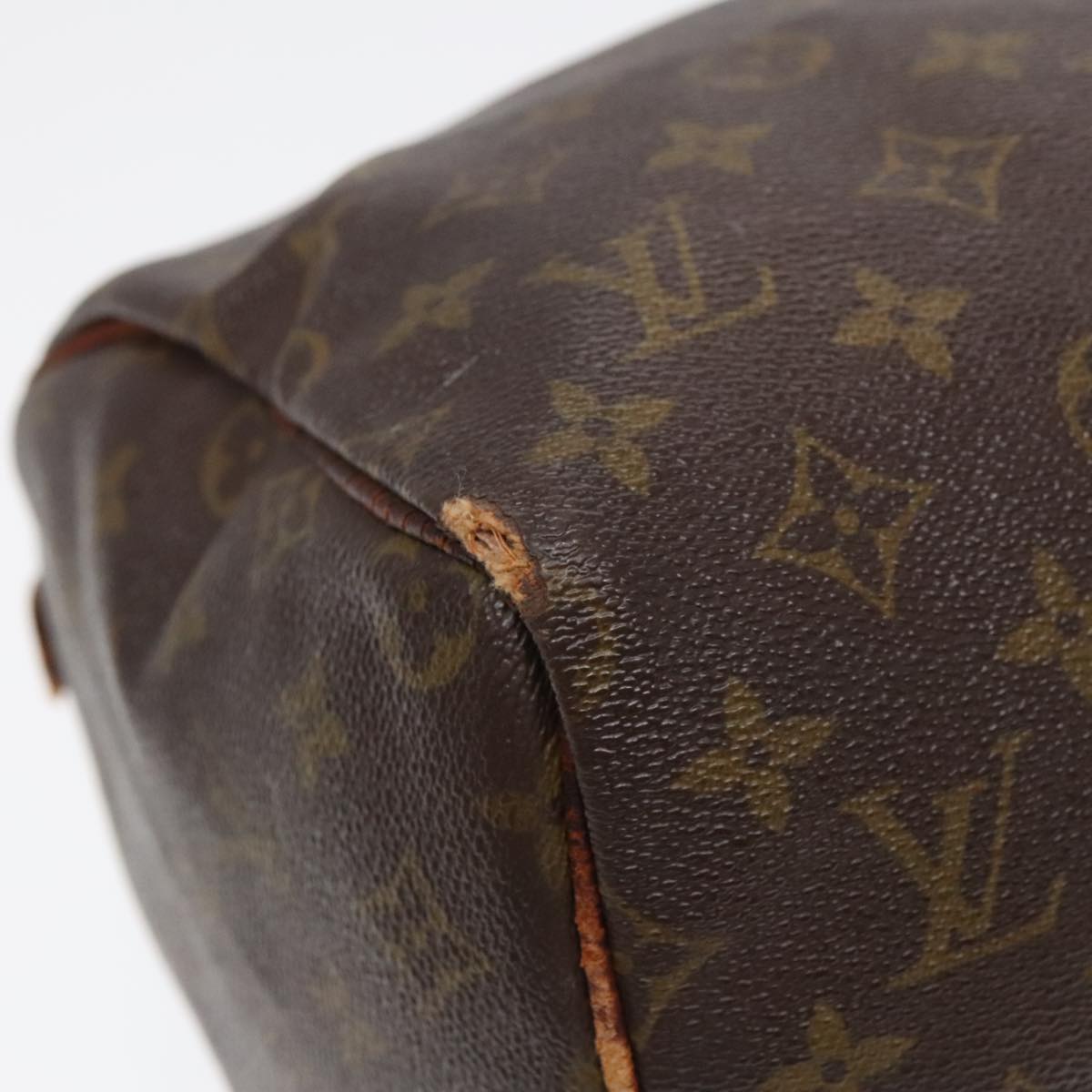 LOUIS VUITTON Monogram Speedy 30 Hand Bag M41526 LV Auth 91546