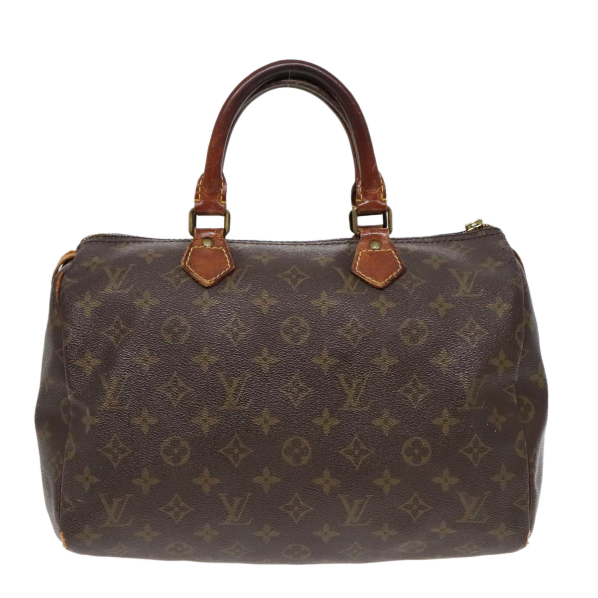 LOUIS VUITTON Monogram Speedy 30 Hand Bag M41526 LV Auth 91546