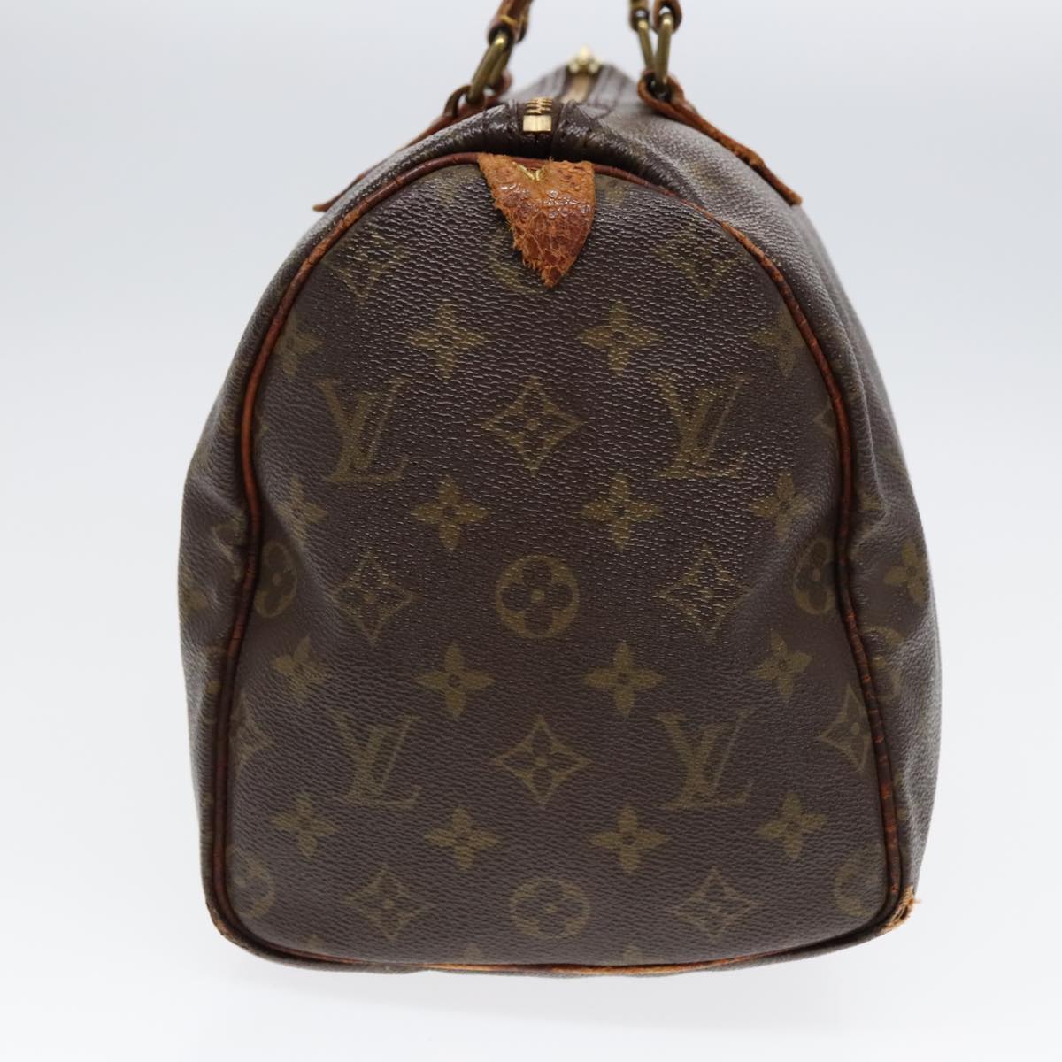 LOUIS VUITTON Monogram Speedy 30 Hand Bag M41526 LV Auth 91546