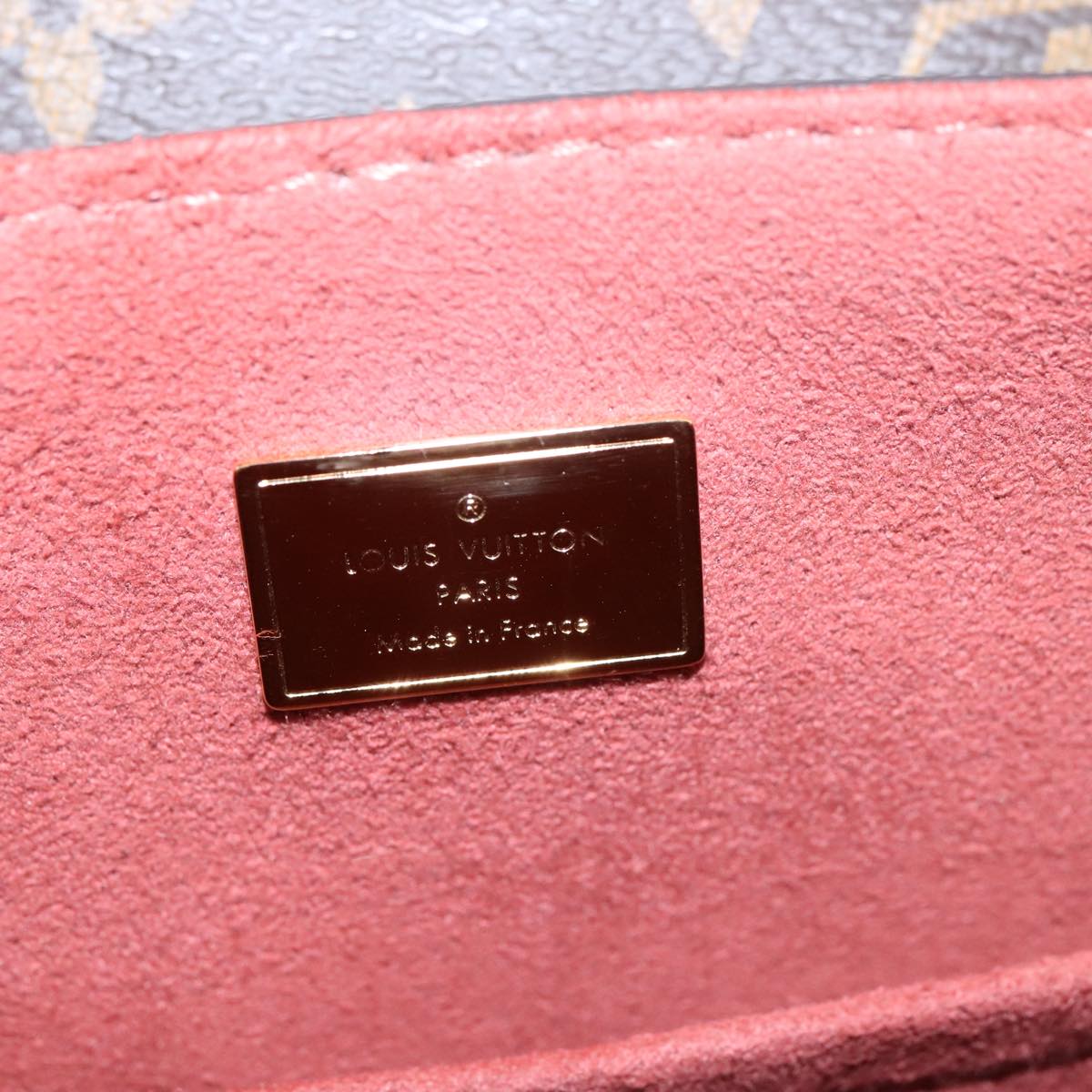 LOUIS VUITTON Monogram Vernis Hot Springs Backpack Pink M53545 LV Auth 91559SAM