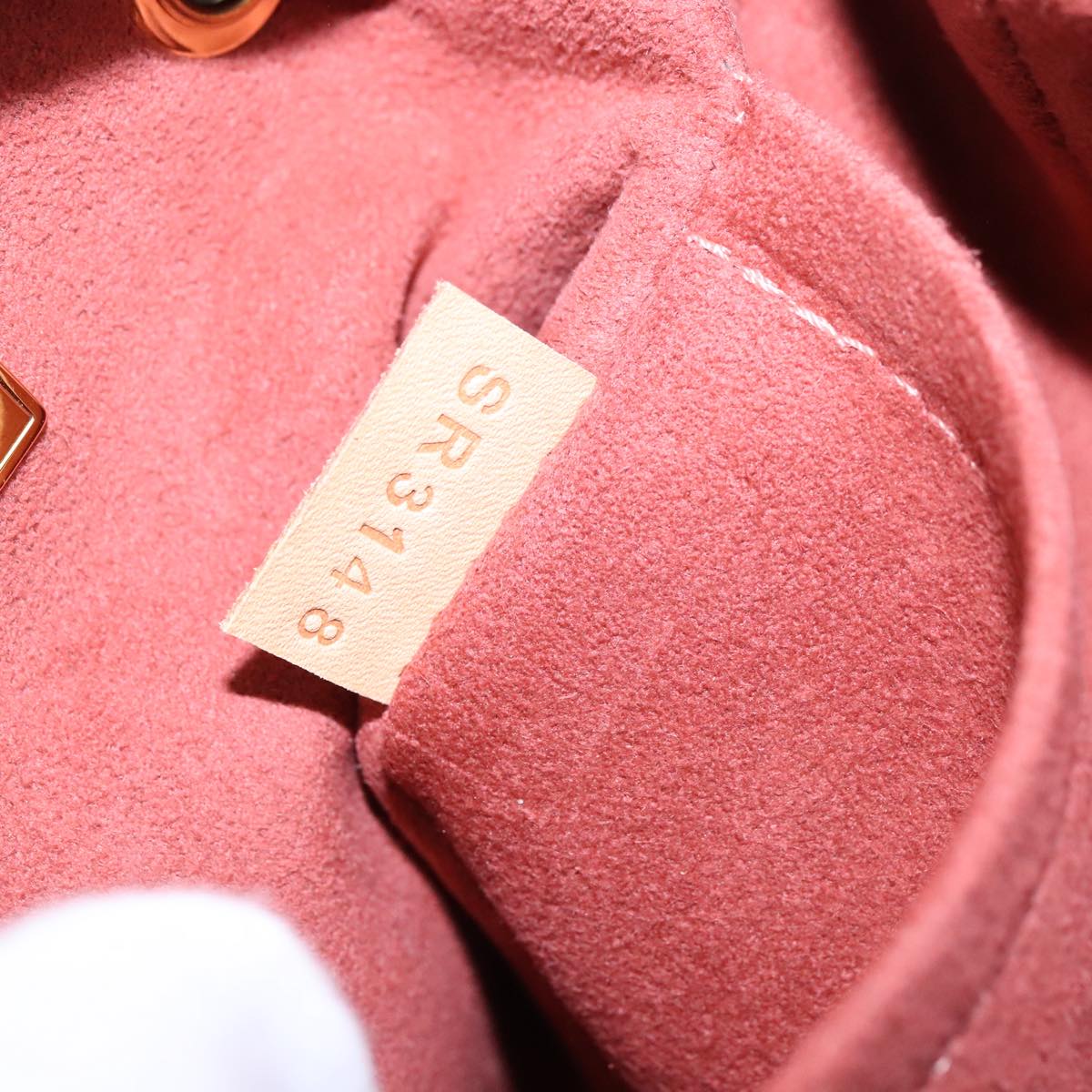 LOUIS VUITTON Monogram Vernis Hot Springs Backpack Pink M53545 LV Auth 91559SAM