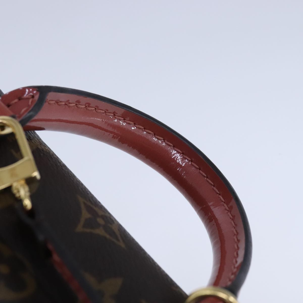 LOUIS VUITTON Monogram Vernis Hot Springs Backpack Pink M53545 LV Auth 91559SAM