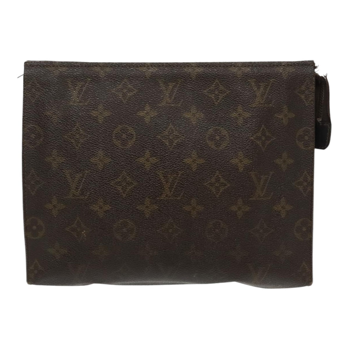 LOUIS VUITTON Monogram Poche Toilette 26 Pouch 2Set M47542 LV Auth 91576