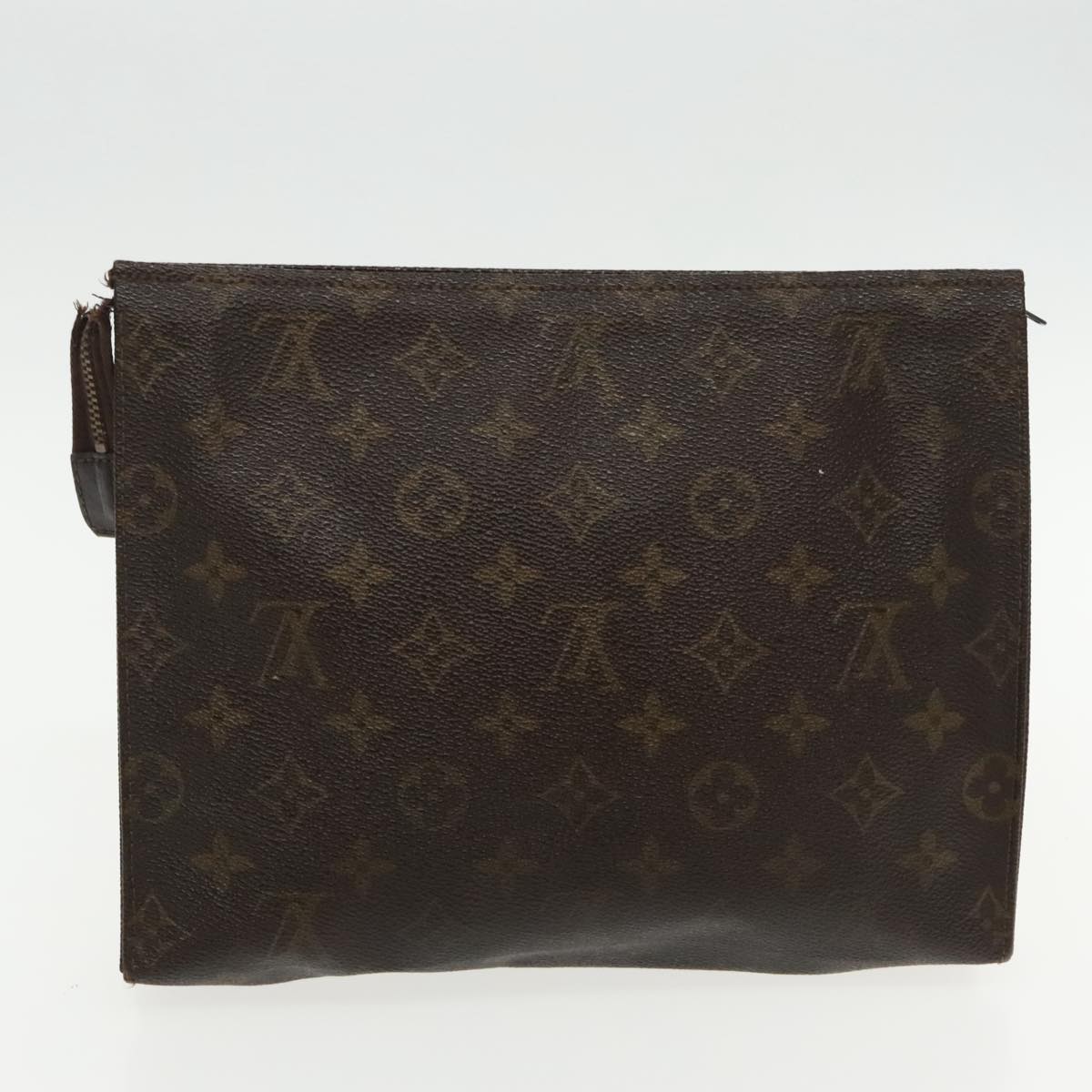 LOUIS VUITTON Monogram Poche Toilette 26 Pouch 2Set M47542 LV Auth 91576