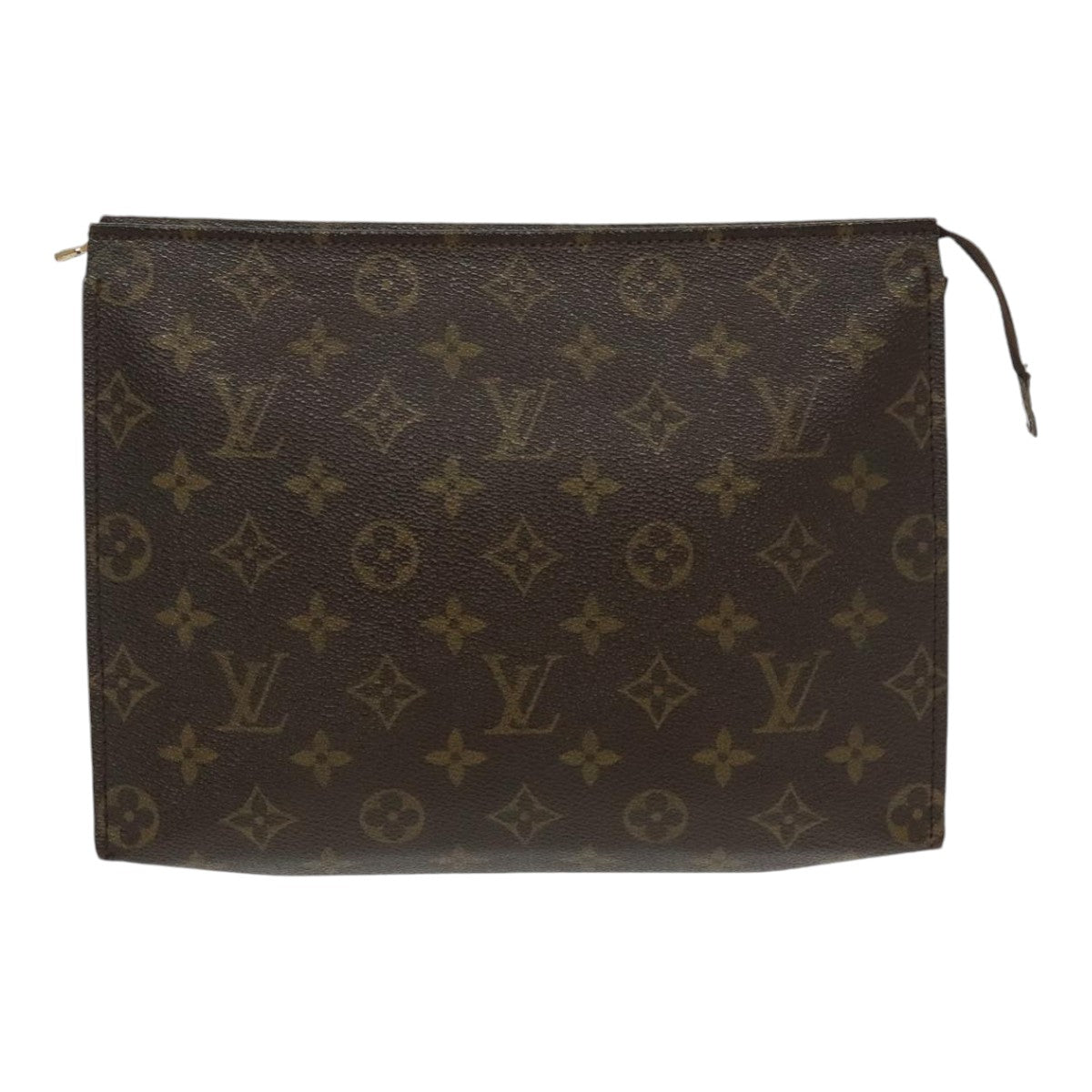 LOUIS VUITTON Monogram Poche Toilette 26 Pouch 2Set M47542 LV Auth 91576