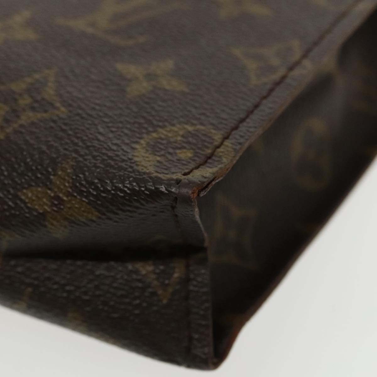 LOUIS VUITTON Monogram Poche Toilette 26 Pouch 2Set M47542 LV Auth 91576