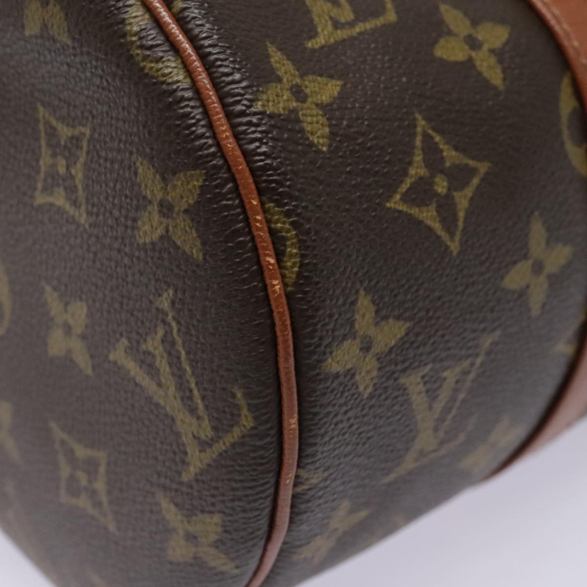 LOUIS VUITTON Monogram Papillon 30 Hand Bag M51385 LV Auth 91577