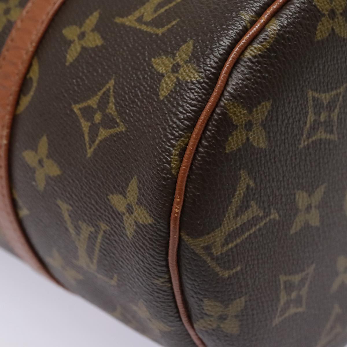 LOUIS VUITTON Monogram Papillon 30 Hand Bag M51385 LV Auth 91577