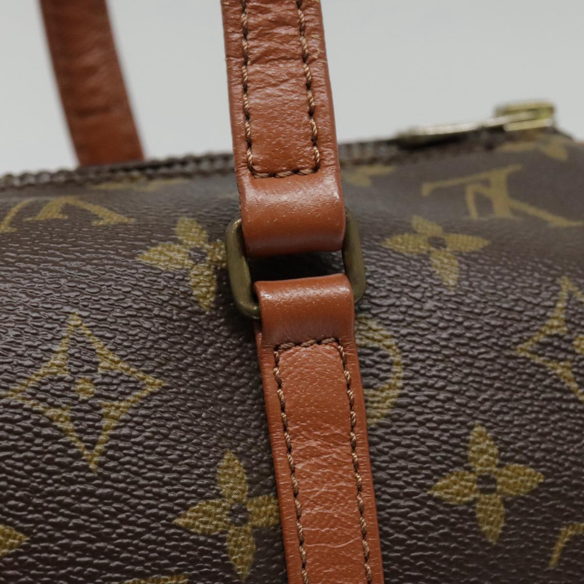 LOUIS VUITTON Monogram Papillon 30 Hand Bag M51385 LV Auth 91577