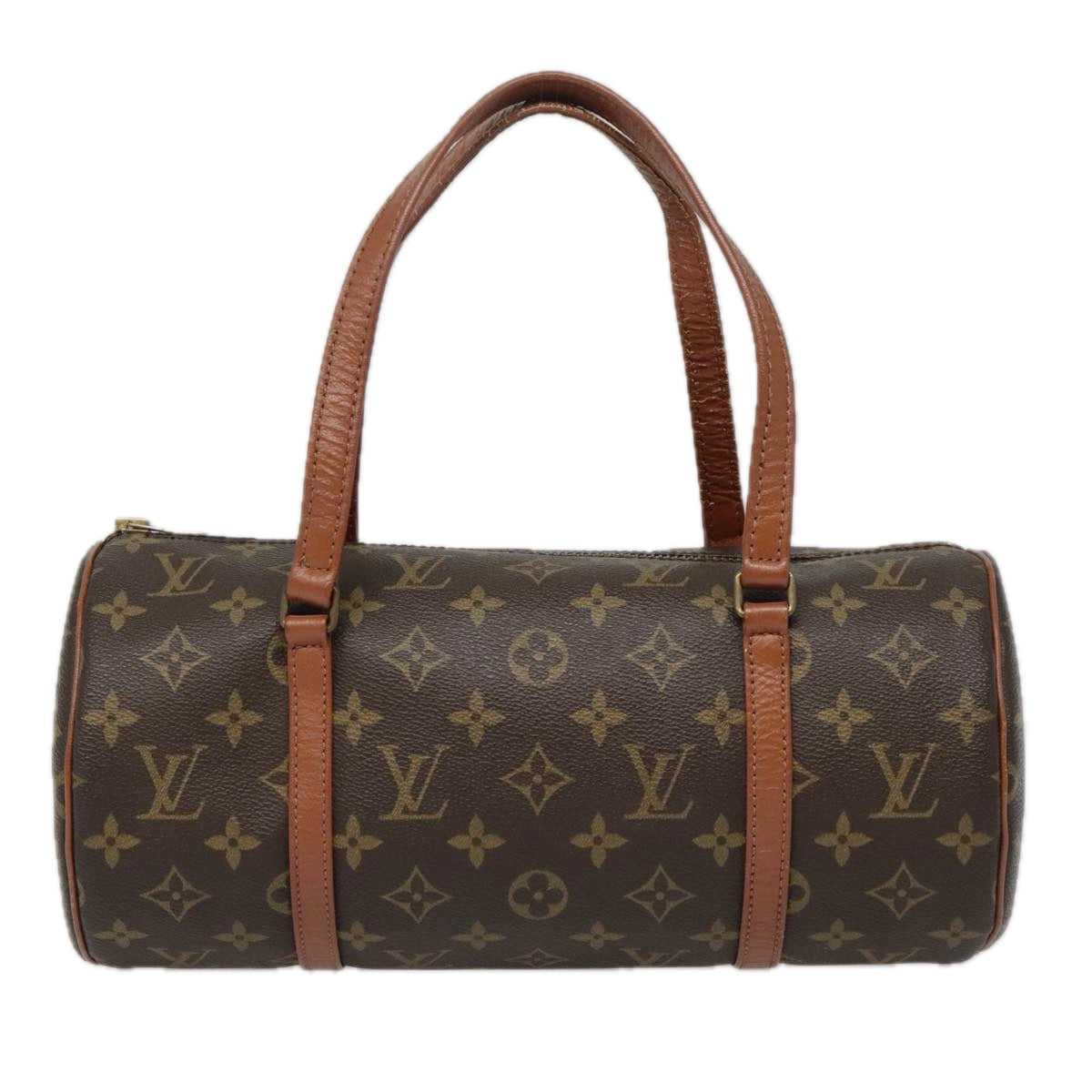 LOUIS VUITTON Monogram Papillon 30 Hand Bag M51385 LV Auth 91577