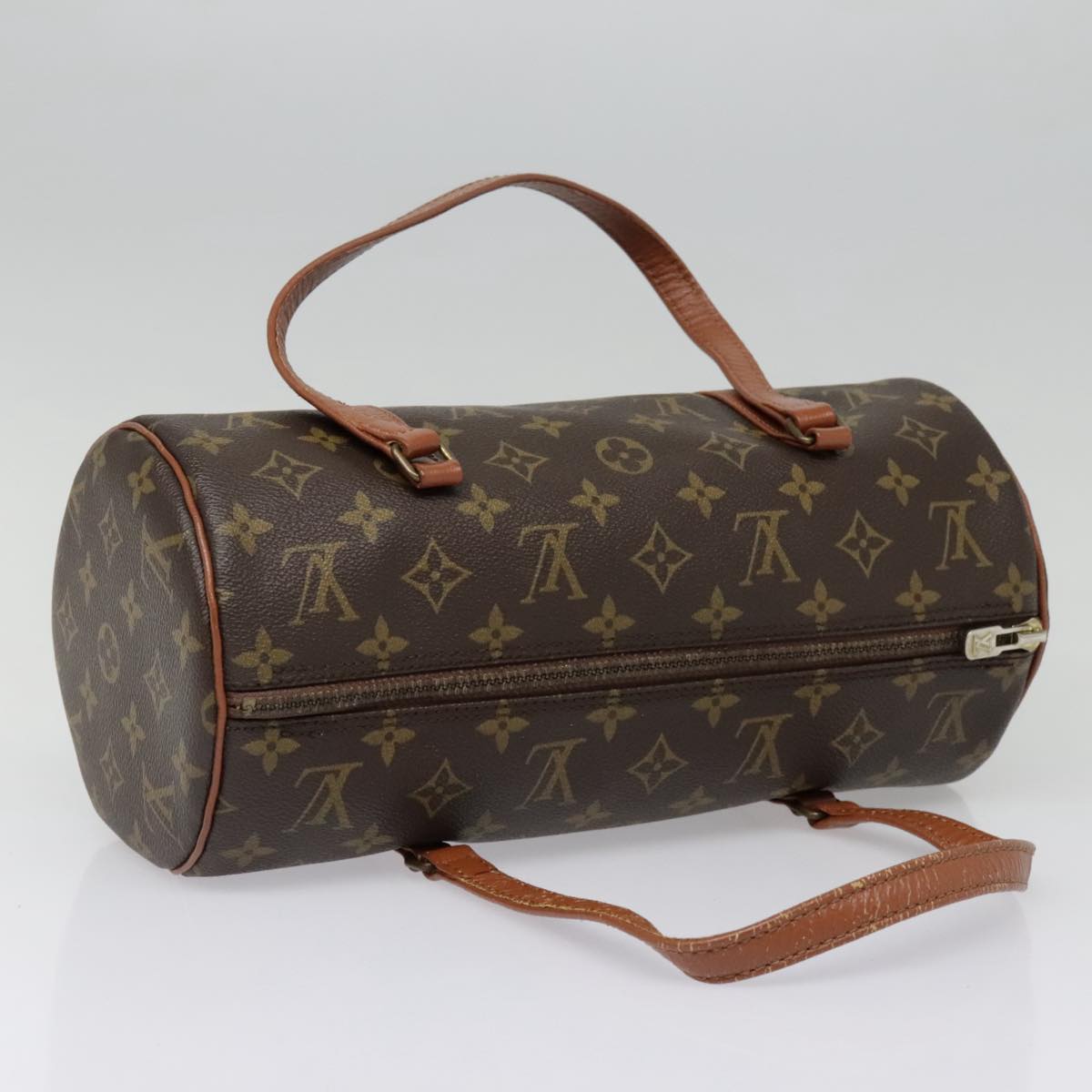 LOUIS VUITTON Monogram Papillon 30 Hand Bag M51385 LV Auth 91577