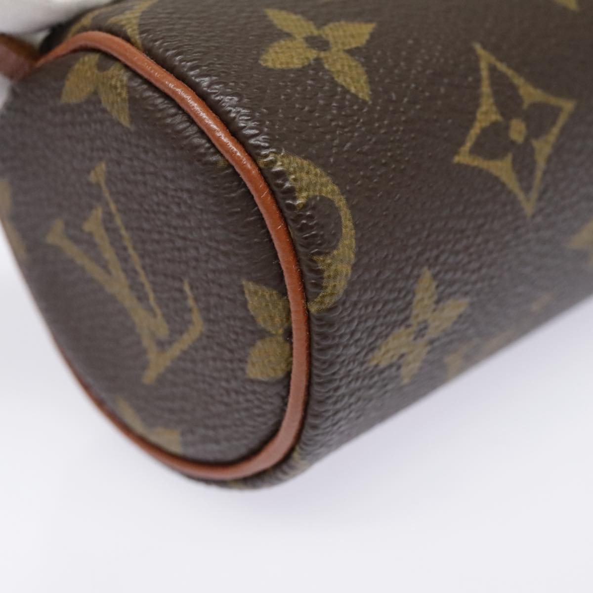 LOUIS VUITTON Monogram Papillon Pouch LV Auth 91578